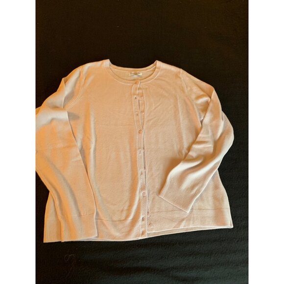 Croft & Barrow Womens Size XLarge Light Purple Cardigan Sweater Acrylic - Picture 5 of 10